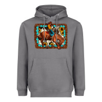 Storm rodeo cowboy Heavyweight Hoodie - JahusDesignShop