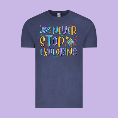 Vintage Tee never stop exploring