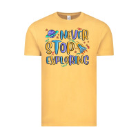 Vintage Mustard never stop exploring Vintage Tee - MaliasSmallBusiness