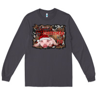 Smoke all i want for christmas is a pig baby Long Sleeve Tee - RanaPortraitStore