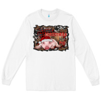 White all i want for christmas is a pig baby Long Sleeve Tee - RanaPortraitStore