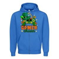 True Royal Gamer chaun st.patricks day Zipper Hoodie - Neo Western