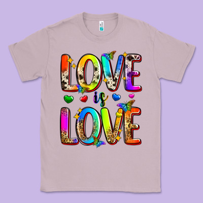 Love Is Love Classic Tee Designed By Zillion Design Studio