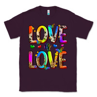 Plum love is love Classic Tee - Zillion Design Studio
