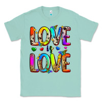 Seafoam love is love Classic Tee - Zillion Design Studio