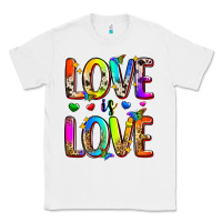 White love is love Classic Tee - Zillion Design Studio
