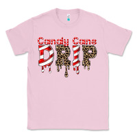Bubblegum Pink candy cane drip Classic Tee - FaDigitalArtStudio
