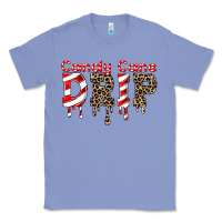 Colony Blue candy cane drip Classic Tee - FaDigitalArtStudio