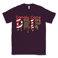 Plum candy cane drip Classic Tee - FaDigitalArtStudio