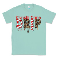 Seafoam candy cane drip Classic Tee - FaDigitalArtStudio