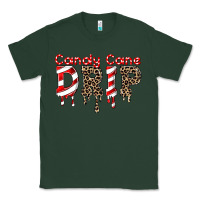 Sports Green candy cane drip Classic Tee - FaDigitalArtStudio