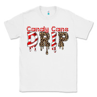 White candy cane drip Classic Tee - FaDigitalArtStudio