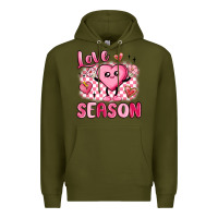 Army Green love season Premium Hoodie - MaliasSmallBusiness