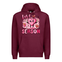 Burgundy love season Premium Hoodie - MaliasSmallBusiness