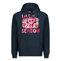 Navy love season Premium Hoodie - MaliasSmallBusiness