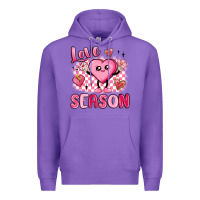 Purple love season Premium Hoodie - MaliasSmallBusiness