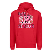 Red love season Premium Hoodie - MaliasSmallBusiness
