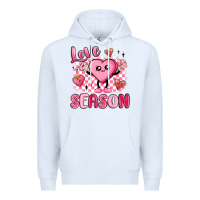White love season Premium Hoodie - MaliasSmallBusiness