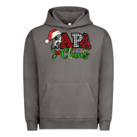 Pigment Tornado Papa Claus with christmas lights and mistletoe Urban Hoodie - NancyCooperArtShop