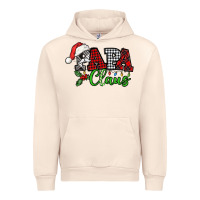 Sandshell Papa Claus with christmas lights and mistletoe Urban Hoodie - NancyCooperArtShop