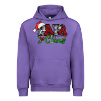 Tulip Papa Claus with christmas lights and mistletoe Urban Hoodie - NancyCooperArtShop