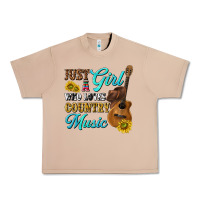 Burro just a girl who loves country music Urban Heavy Tee - texasbilliewilder