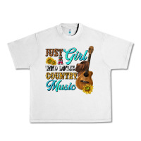 Lunar Rock just a girl who loves country music Urban Heavy Tee - texasbilliewilder
