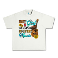 Pistachio just a girl who loves country music Urban Heavy Tee - texasbilliewilder