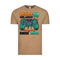 Vintage Coffee level 10 unlocked awesome since 2013 Vintage Tee - MaliasSmallBusiness