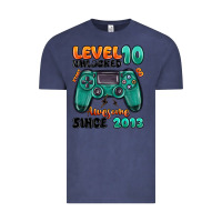 Vintage Denim level 10 unlocked awesome since 2013 Vintage Tee - MaliasSmallBusiness