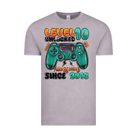 Vintage Zinc level 10 unlocked awesome since 2013 Vintage Tee - MaliasSmallBusiness