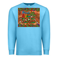 Ocean Blue proud autism dad Premium Sweatshirt - Artiststas
