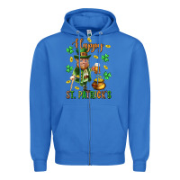 True Royal Happy st. patricks day Zipper Hoodie - Neo Western