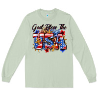 God Bless The Usa Long Sleeve Tee | Teevron