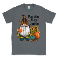 Charcoal Heather pumpkin spice junkie Classic Tee - RanaPortraitStore