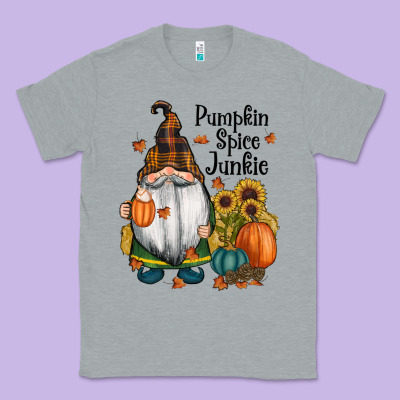 Pumpkin Spice Junkie Classic Tee Designed By Ranaportraitstore