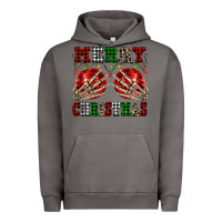 Pigment Tornado Merry Christmas skeleton hands boobs Urban Hoodie - NancyCooperArtShop