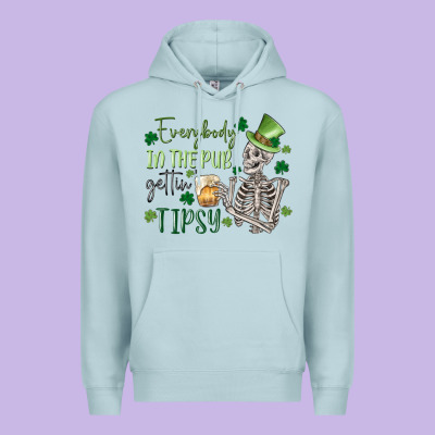 Everybody In The Pub Gettin' Tipsy Premium Hoodie Designed By Maliassmallbusiness