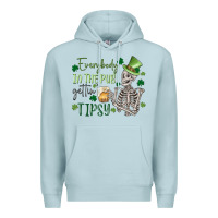 Blue Mist everybody in the pub gettin' tipsy Premium Hoodie - MaliasSmallBusiness