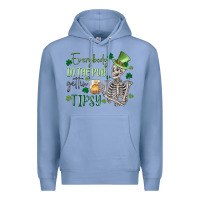 Colony Blue everybody in the pub gettin' tipsy Premium Hoodie - MaliasSmallBusiness