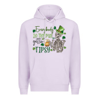 Lilac everybody in the pub gettin' tipsy Premium Hoodie - MaliasSmallBusiness