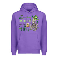 Purple everybody in the pub gettin' tipsy Premium Hoodie - MaliasSmallBusiness