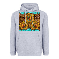 Heather Grey our lady of guadalupe Heavyweight Hoodie - JahusDesignShop