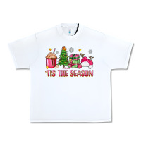 White 'tis the season pink christmas Urban Heavy Tee - Zillion Design Studio