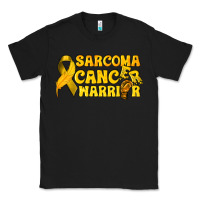 Black Sarcoma Cancer Warrior Classic Tee - texasbilliewilder