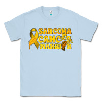 Dusty Blue Sarcoma Cancer Warrior Classic Tee - texasbilliewilder