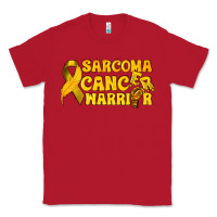 Red Sarcoma Cancer Warrior Classic Tee - texasbilliewilder
