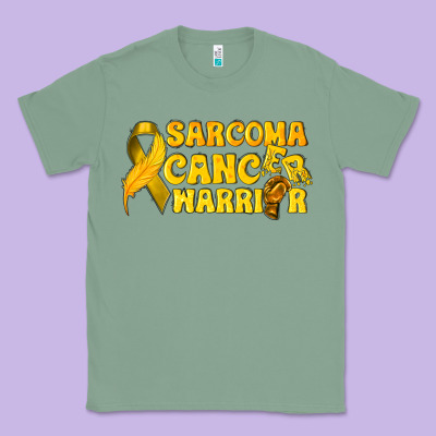 Sarcoma Cancer Warrior Classic Tee Designed By Texasbilliewilder