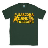 Sports Green Sarcoma Cancer Warrior Classic Tee - texasbilliewilder