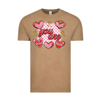 Vintage Coffee valentines day positive affirmations Vintage Tee - MaliasSmallBusiness